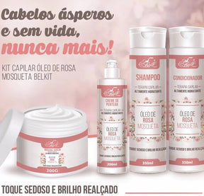 Kit capilar Óleo de Rosa Mosqueta Belkit